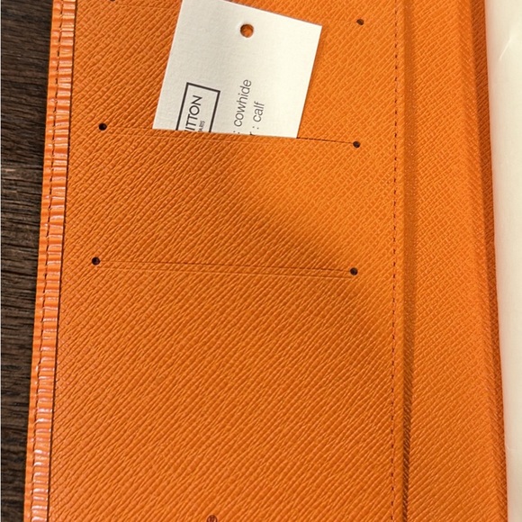 Louis Vuitton Epi Leather Agenda Poche Mandarine - Picture 2 of 7